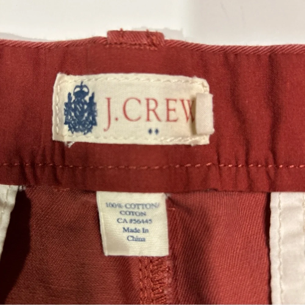 J. Crew Men's Red Anchor Print Shorts